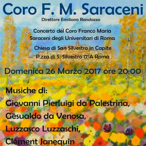 Coro Franco Maria Saraceni degli universitari di Roma