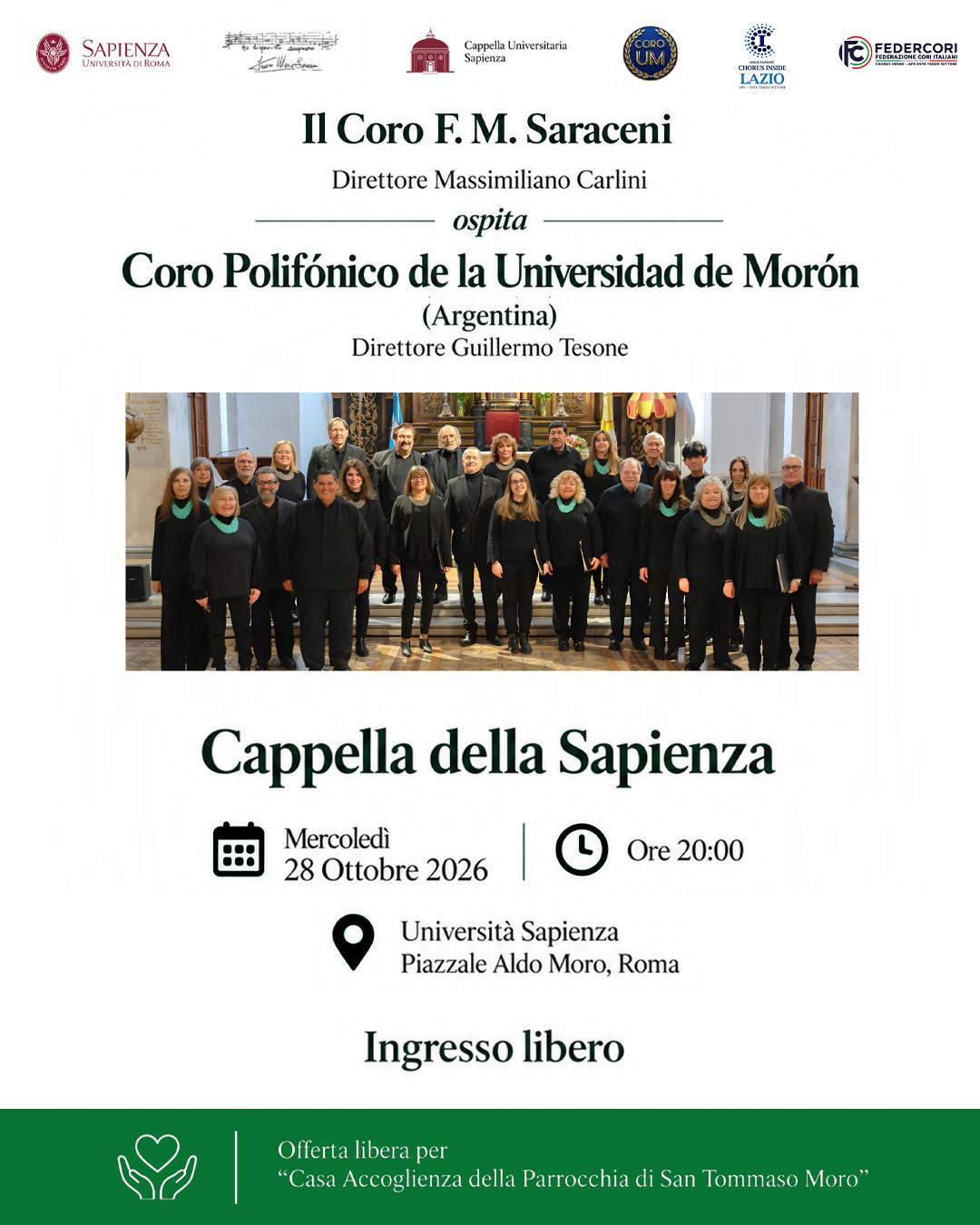 WhatsApp Image 2026-10-07 at 13.56.22 Il Coro F.M Saraceni ospita il Coro Polifónico de la Universidad de Morón